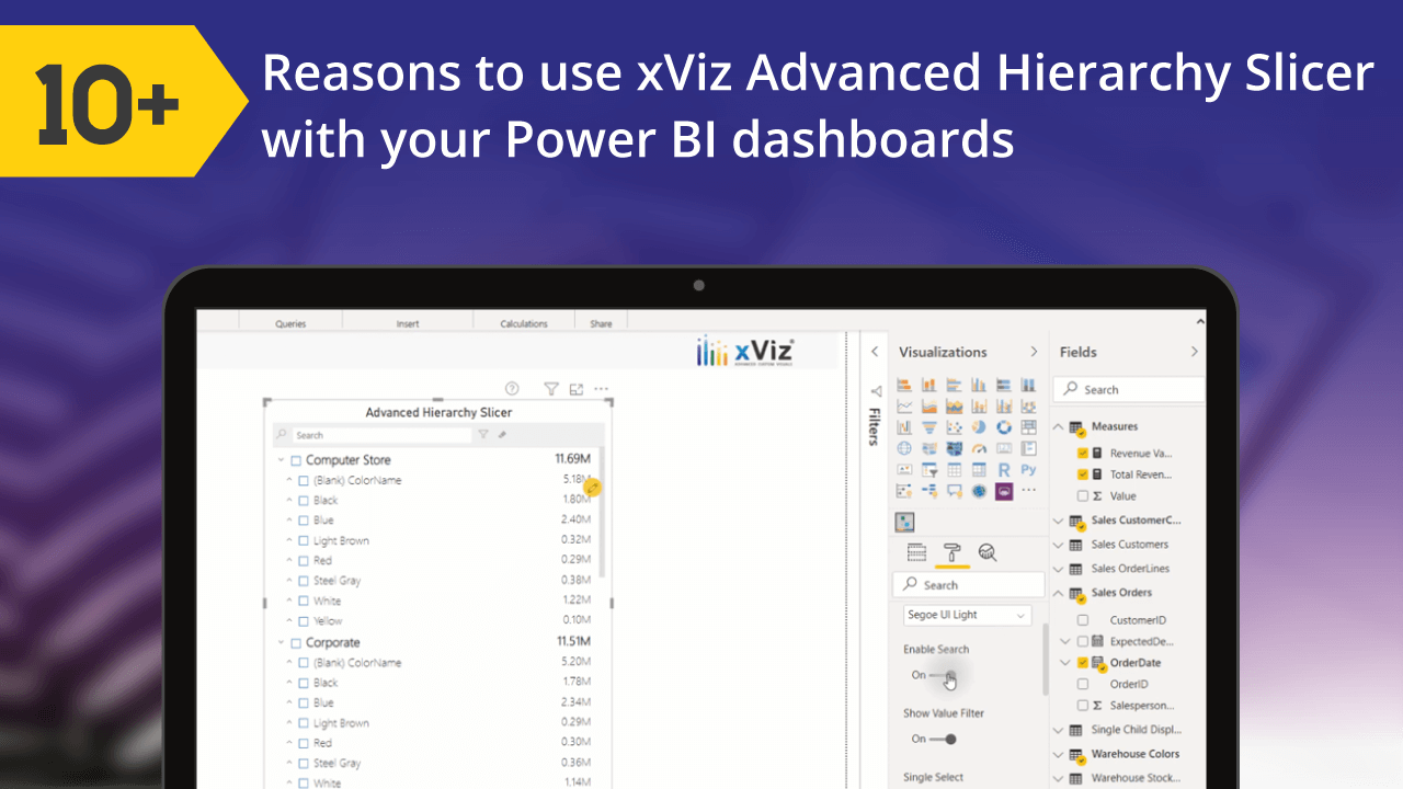 10+ Reasons to use Hierarchy Filter/Slicer in your Power BI Dashboards