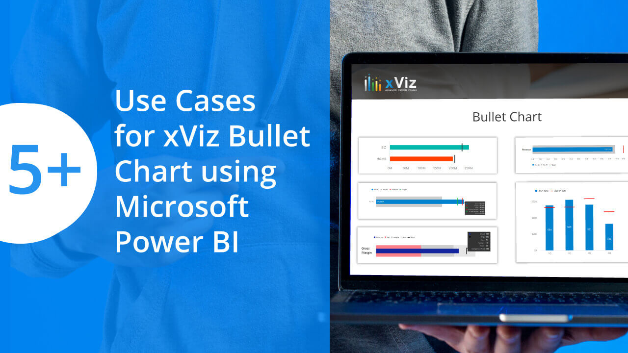 5+ Use Cases for xViz Bullet Chart using Microsoft Power BI