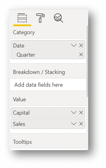 Power BI field
