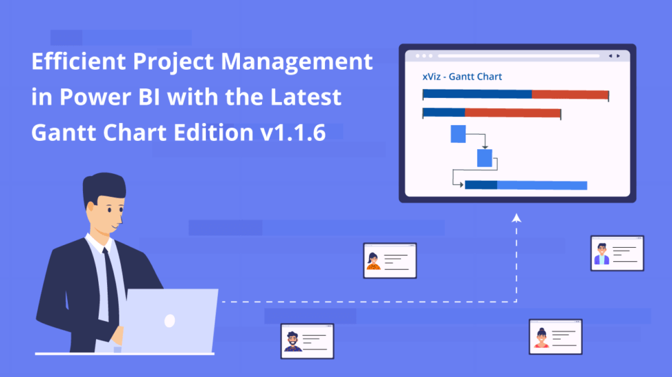 xViz Gantt Chart - Power BI Advanced Custom Visual