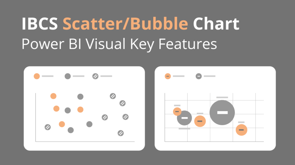 IBCS Scatter/Bubble Chart – Power BI Visual Key Features