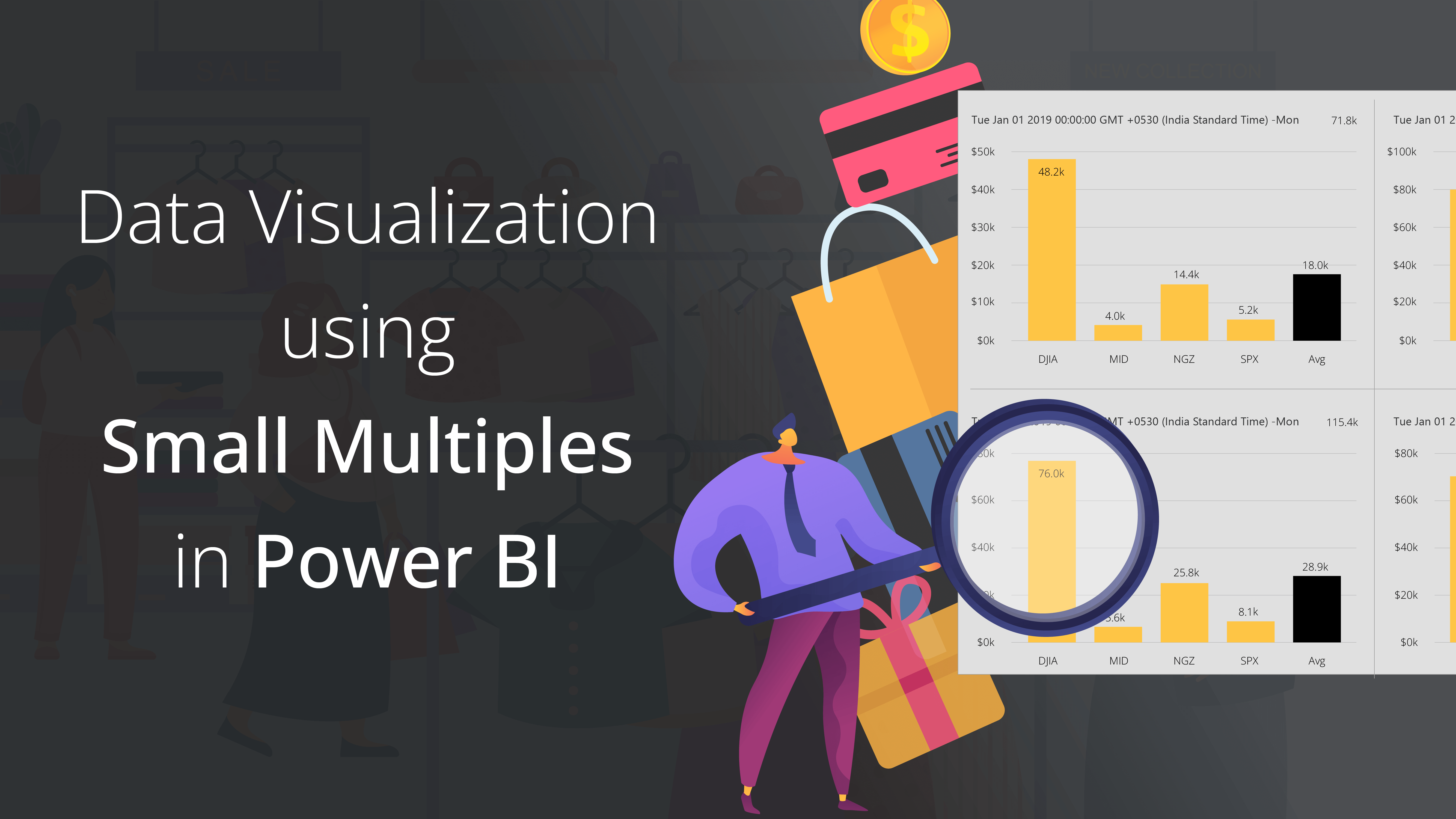 Data Visualization using Small Multiples in Power BI