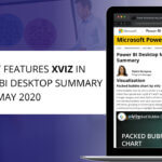 Packed Bubble & Hierarchy Filter featured in Power BI Desktop Summary May 2020